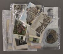 A collection of Horological postcards and trade cards.