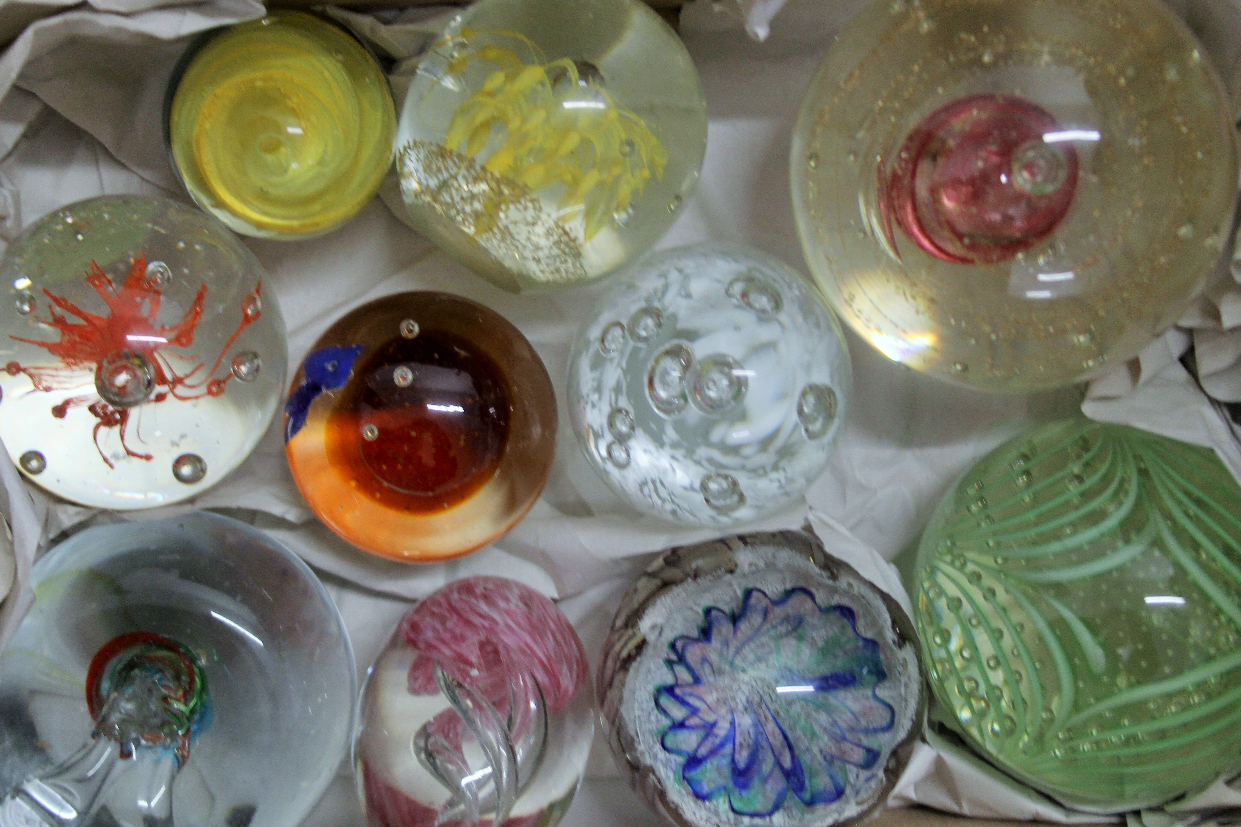 Three boxes of paperweights. - Image 3 of 4