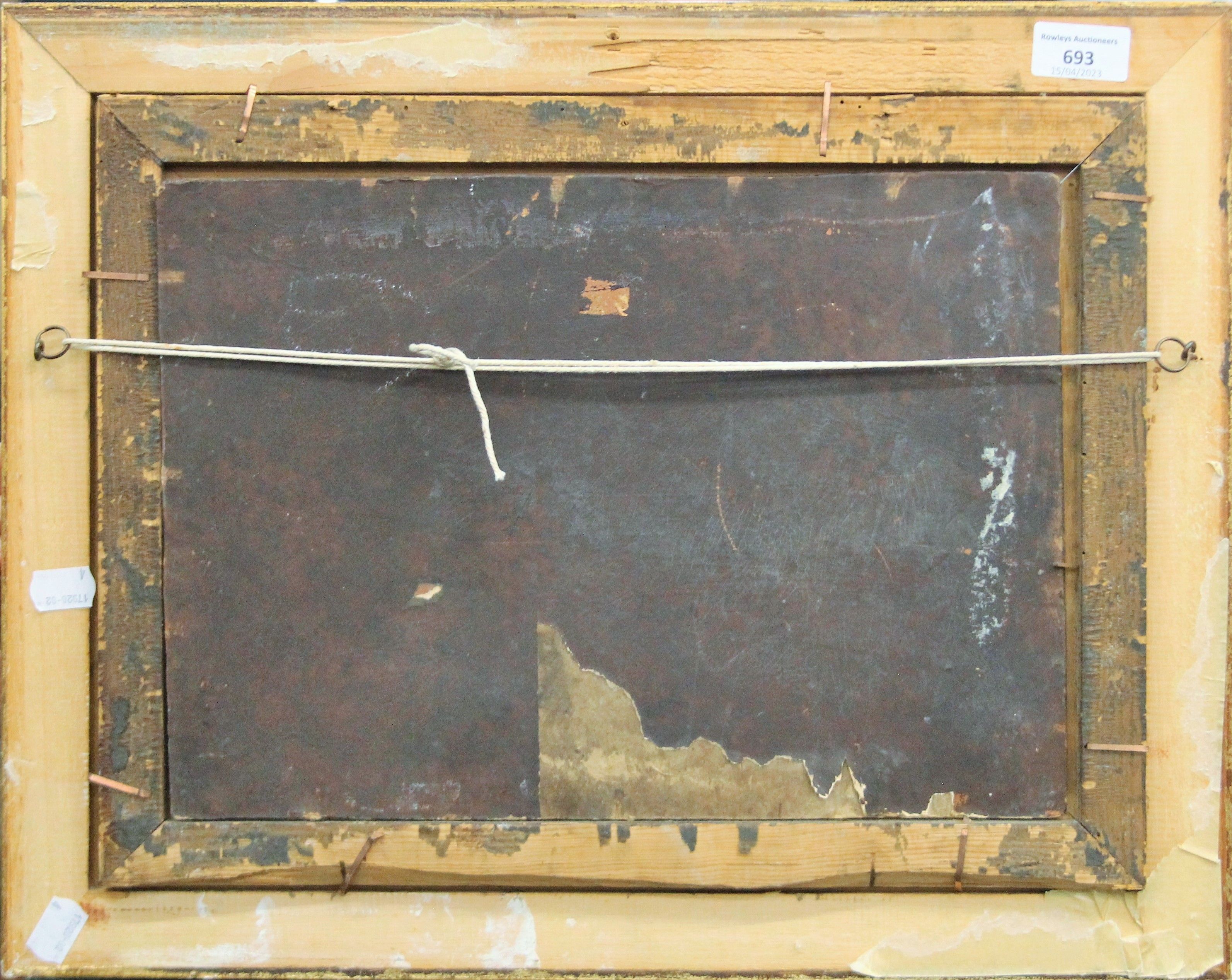 HORATIO McCULLOCH RSA (1805-1867) Scottish, Loch Scene, oil on board, framed. 34 x 24 cm. - Image 4 of 4