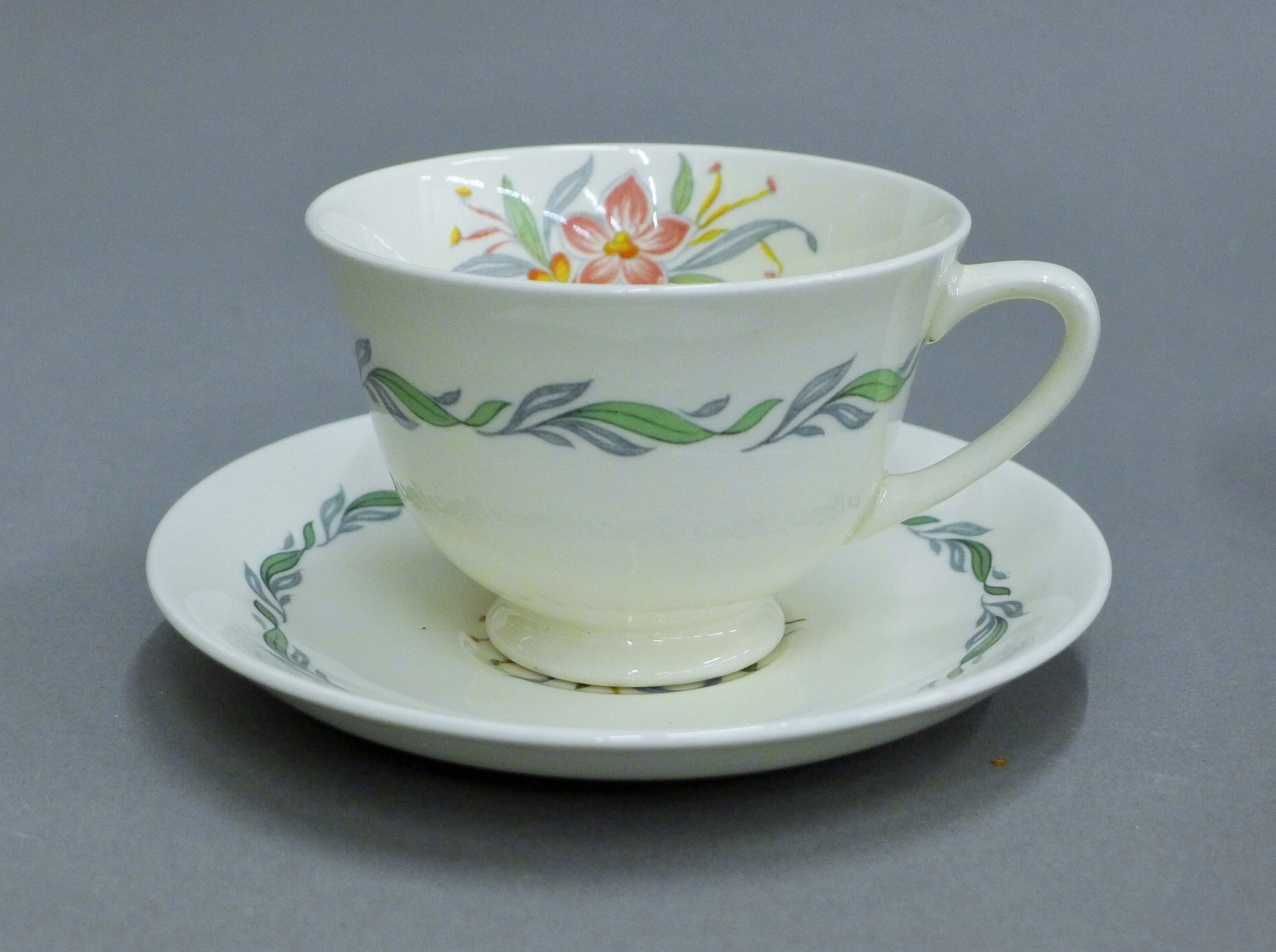 A Royal Doulton Fairfield porcelain tea set. - Image 2 of 3