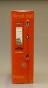 A vintage Royal Mail stamp vending machine. 60 cm high.