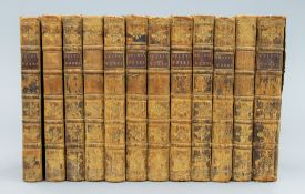 Swift (Jonathan), Works 12 volumes, Bathurst edition, 1742-5, contemporary calf, worn,