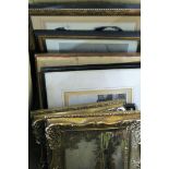 A box of various prints.