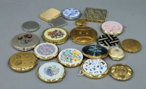 Twenty various miscellaneous compacts.