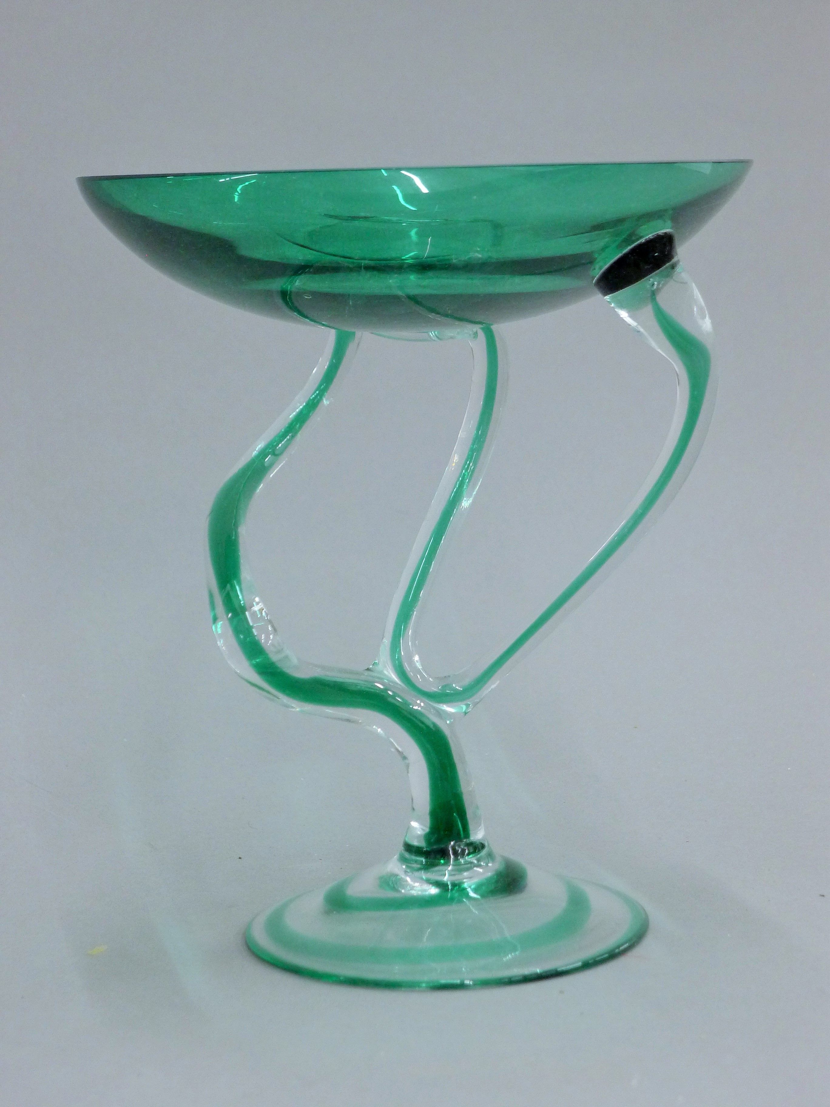 A box of Art glass and a plafonnier. - Image 19 of 22