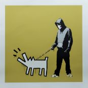 BANKSY (born 1974) British (AR), Choose Your Weapon, print on card,