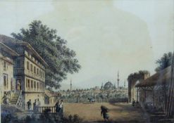 After LUIGI MAYER (1755-1803), Italian-German, Kirkclisia from Views of the Ottoman Dominions,