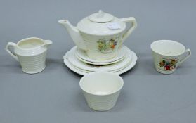 A child's nursery tea set.