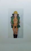 SIR PETER BLAKE CBE RDI RA (born 1932) British (AR), Costume Life Drawing - Yellow Hat,