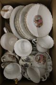 A quantity of various decorative porcelain.