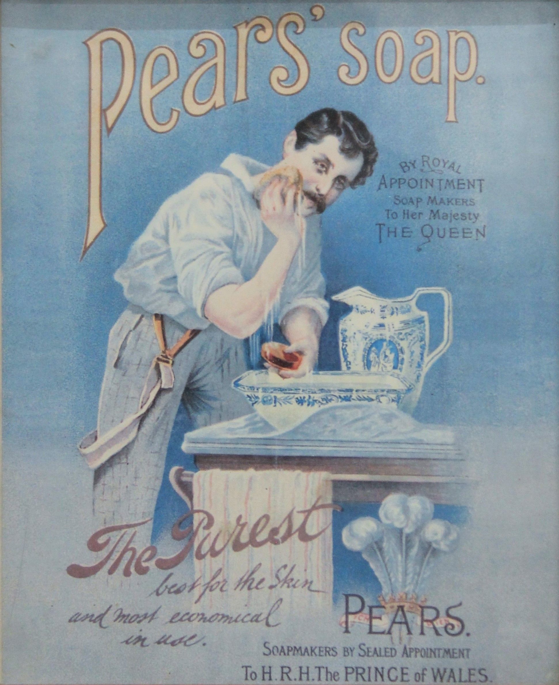 Two framed prints of adverts for Cadbury's Coco and Pears' Soap. The former 35.5 x 43 cm overall. - Image 3 of 4
