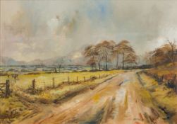 STEPHEN LEWIS (20th century) British (AR), In Full Cry, oil on board, signed and dated 1986,