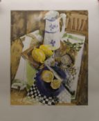 SHIRLEY TREVOR (British) Lemons, three signed limited edition prints,