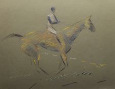 JOHN RATTENBURY SKEAPING RA (1901-1980) British, The Racehorse, pastel on board,