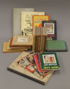 A quantity of children's books, including Beatrix Potter.