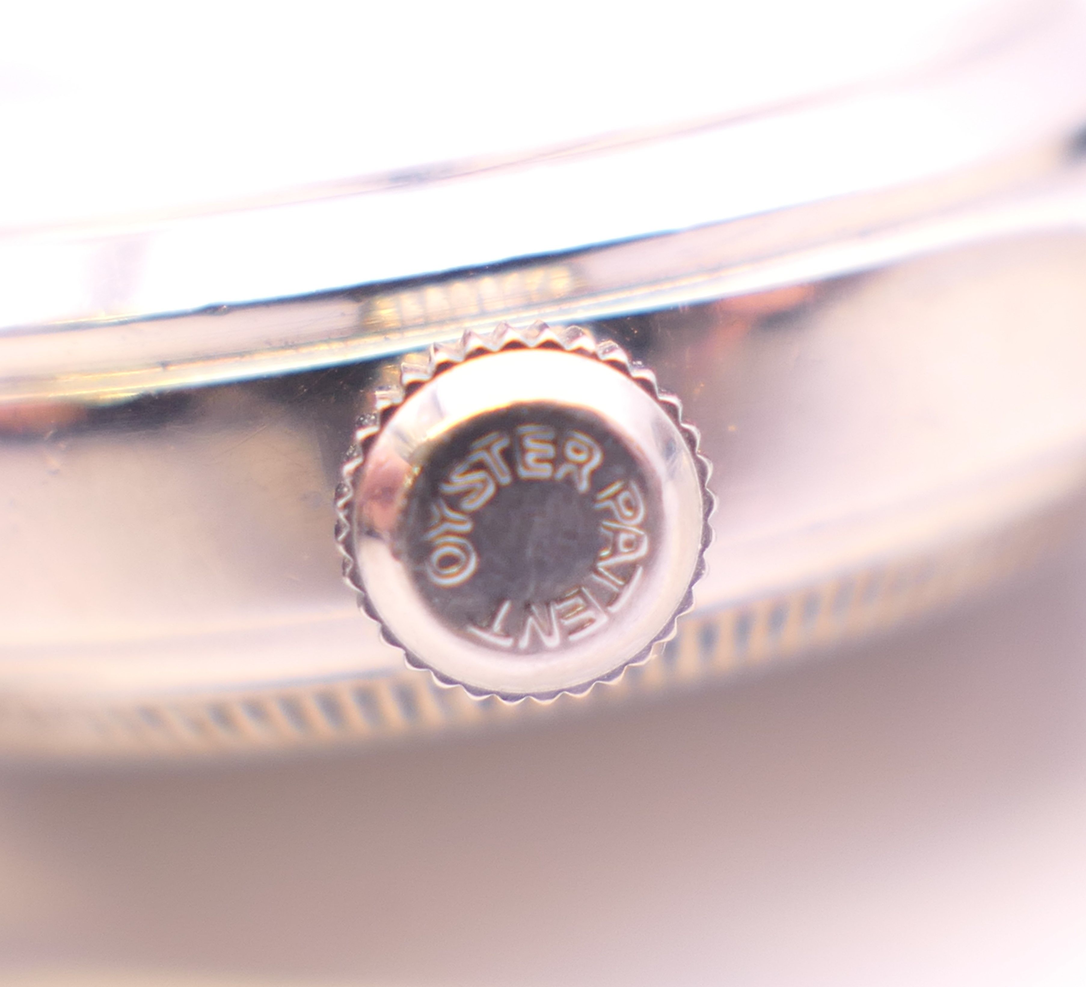 A Tudor Oyster gentleman's wristwatch. 3.5 cm wide. - Image 4 of 8