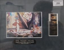 Two Walt Disney Limited Edition The Tigger Movie filmcels,