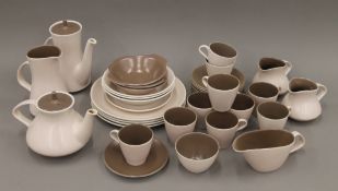 A quantity of Poole tea and dinner wares.