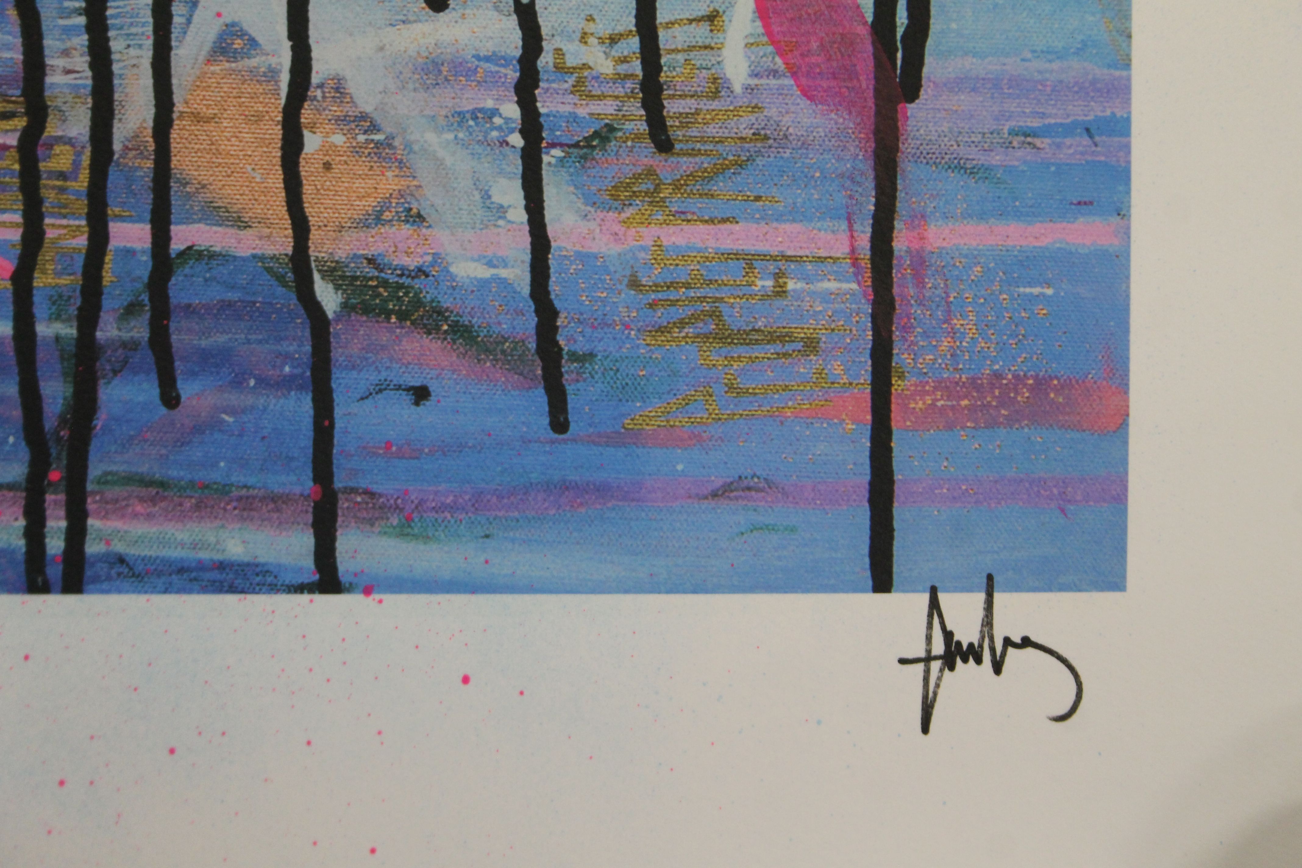 ENDLESS (British), Diana, limited edition hand embellished print, numbered 15/15, - Image 3 of 3