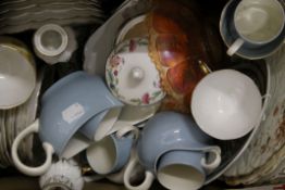 A quantity of miscellaneous porcelain, including Minton and Wedgwood.