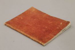 A book of 18th/19th century wax seals and signatures.