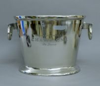 An oval ring handle cooler. 39 cm wide.