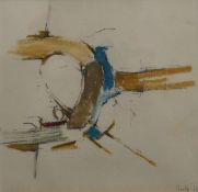 ADRIAN HEATH (1920-1992) British (AR), Abstract, watercolour and pencil, signed and dated '63,