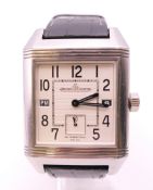 A Jaeger LeCoultre Reverso Squadra gentleman's watch in stainless steel with Jaeger LeCoultre