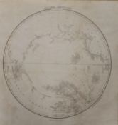 A large map of The Polar Regions, published by A Constable, 1822.