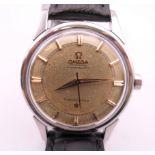 An Omega stainless steel Constellation automatic chronometer wristwatch, ref 14381-2, circa 1959,
