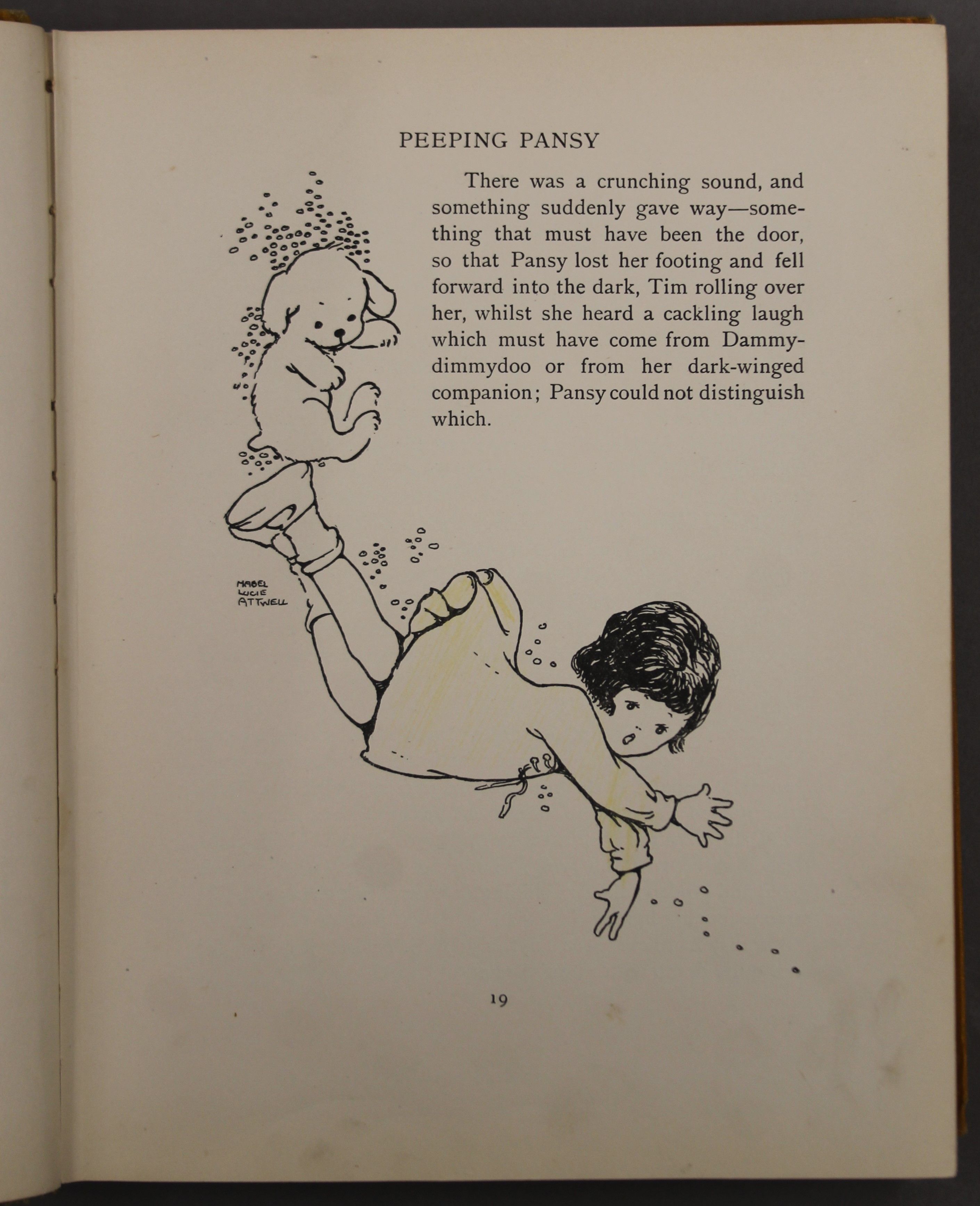 Peeping Pansy by Marie Queen of Romania illustrated by Mabel Lucie Attwell (circa 1919), - Image 5 of 6