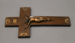 A crucifix. 48.5 cm high.