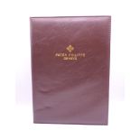 A Patek Philippe Geneve document folder. 31 x 22 cm.