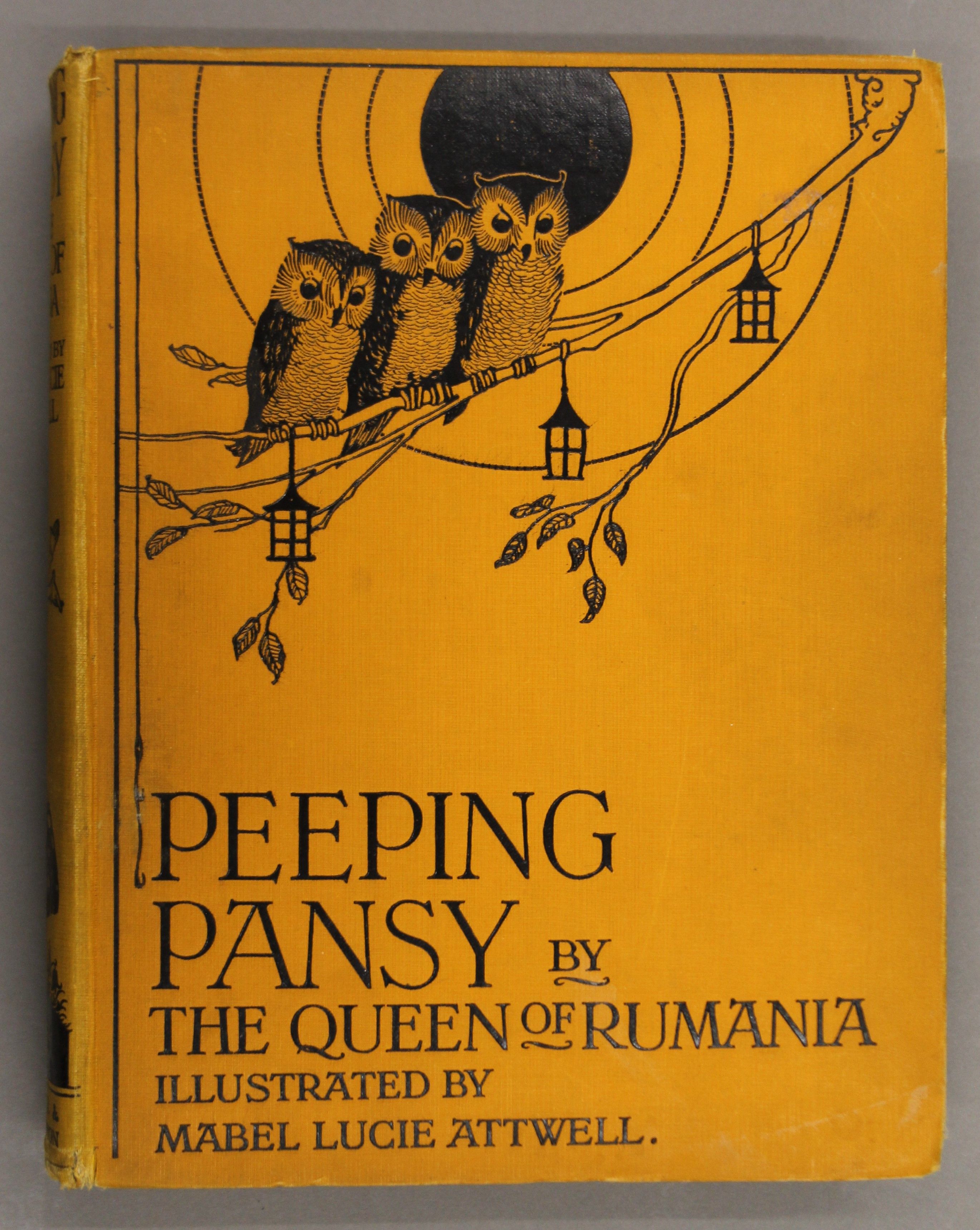 Peeping Pansy by Marie Queen of Romania illustrated by Mabel Lucie Attwell (circa 1919),