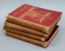 Four bound volumes of 'The Artist' magazine covering the years 1896-7.