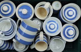 A large collection of T G Green Cornish Ware.