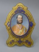 A 19th century portrait miniature on ivory of General Sir George Buller,