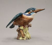 A Beswick model of a kingfisher. 12 cm high.
