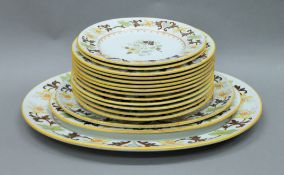 A Victorian 'Merrion Japan' patterned ironstone dinner service by Minton's.
