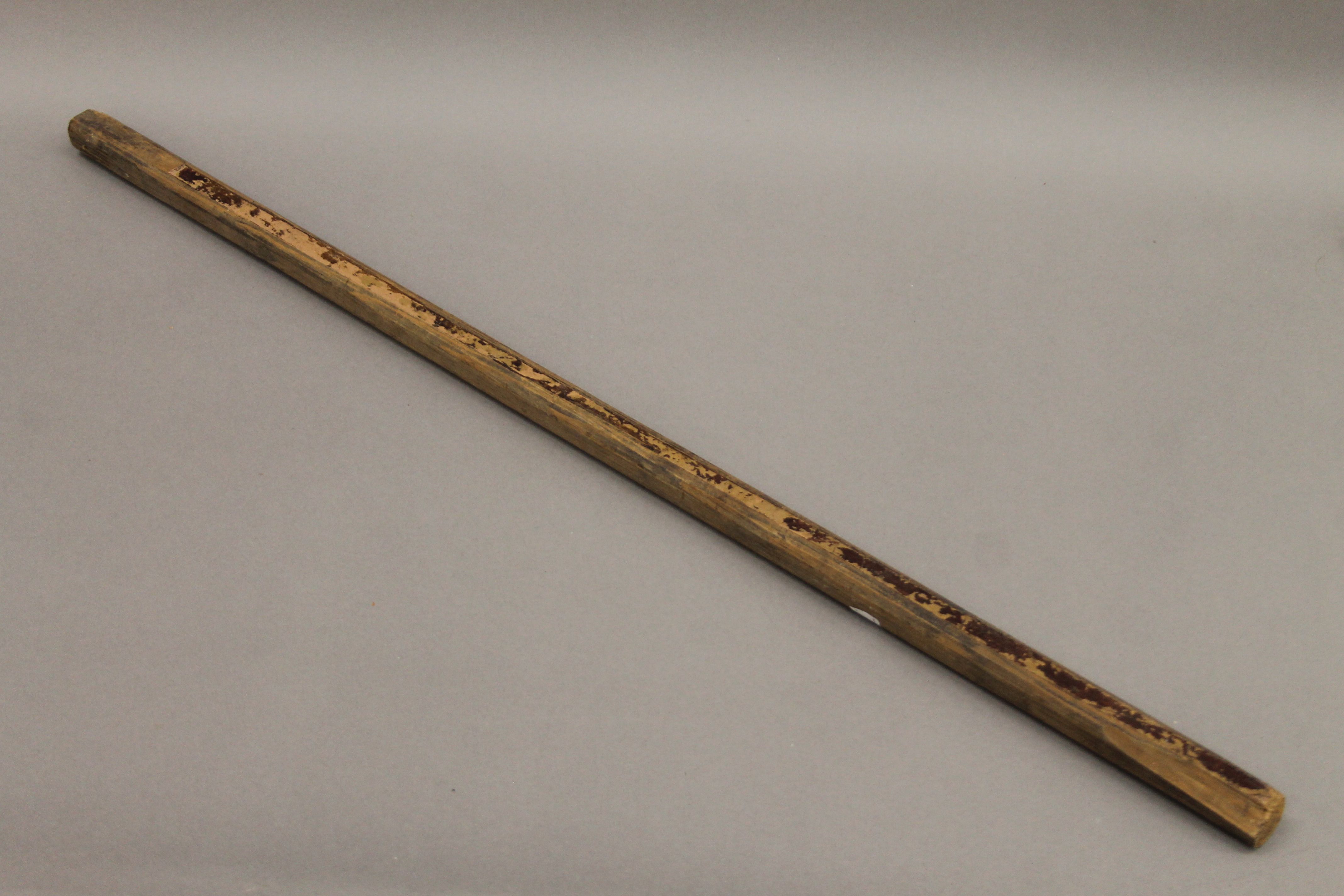 A collection of various tribal clubs, etc. The largest 82 cm long. - Image 5 of 8