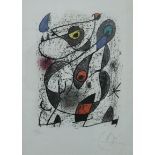 JOAN MIRO (1893-1983) Spanish (AR), Miro A L'Encre, limited edition lithograph, numbered 36/70,