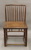 A Chinese chair. 51.5 cm wide.