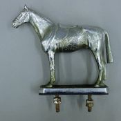 A Louis Lejeune horse form car mascot. 14.5 cm long.