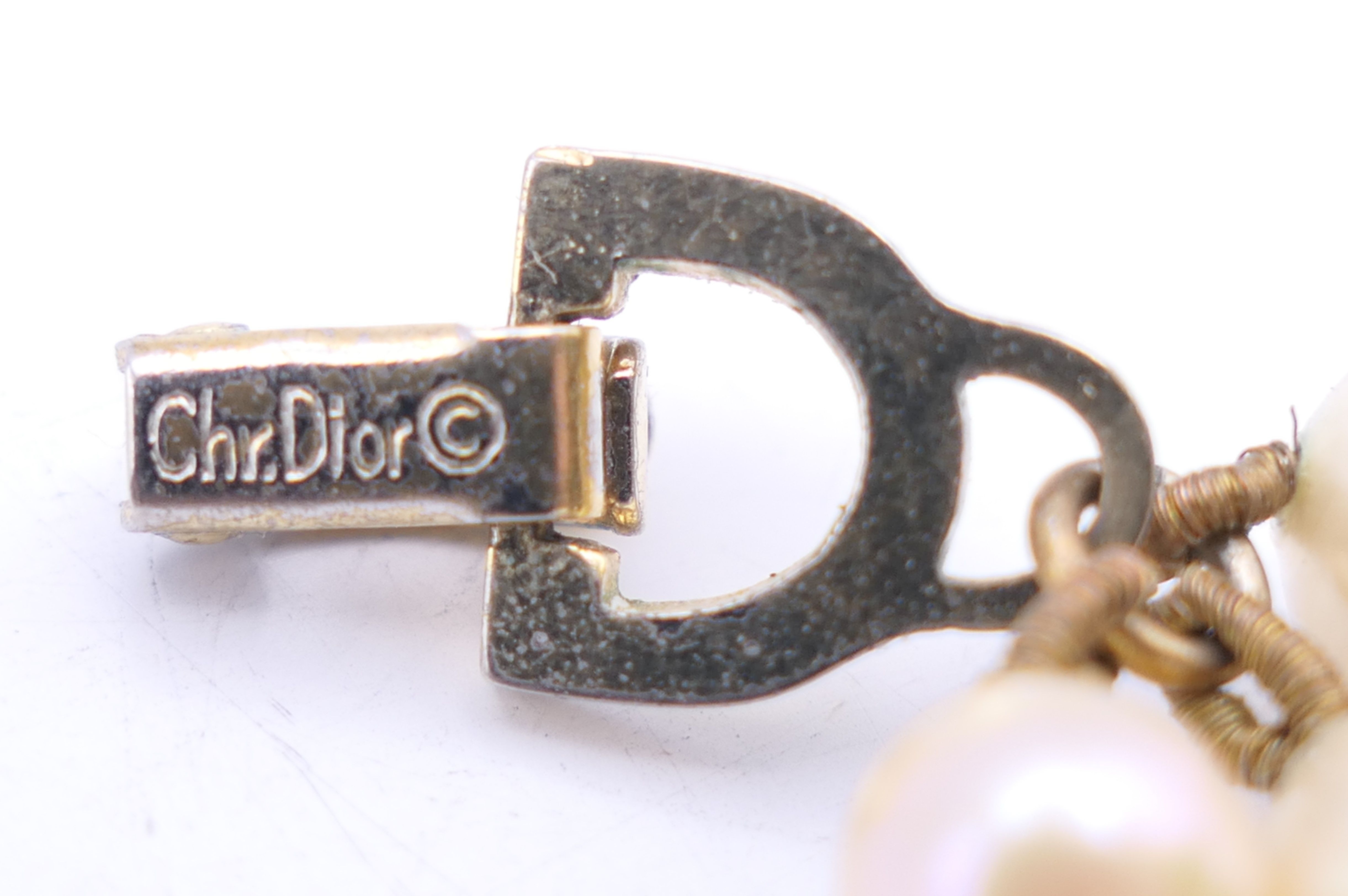 A Christian Dior choker necklace. 37 cm long. - Image 7 of 8