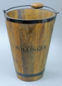 A Bollinger bucket. 41 cm high.