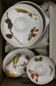 A large quantity of Royal Worcester Evesham pattern dinner and tea wares.