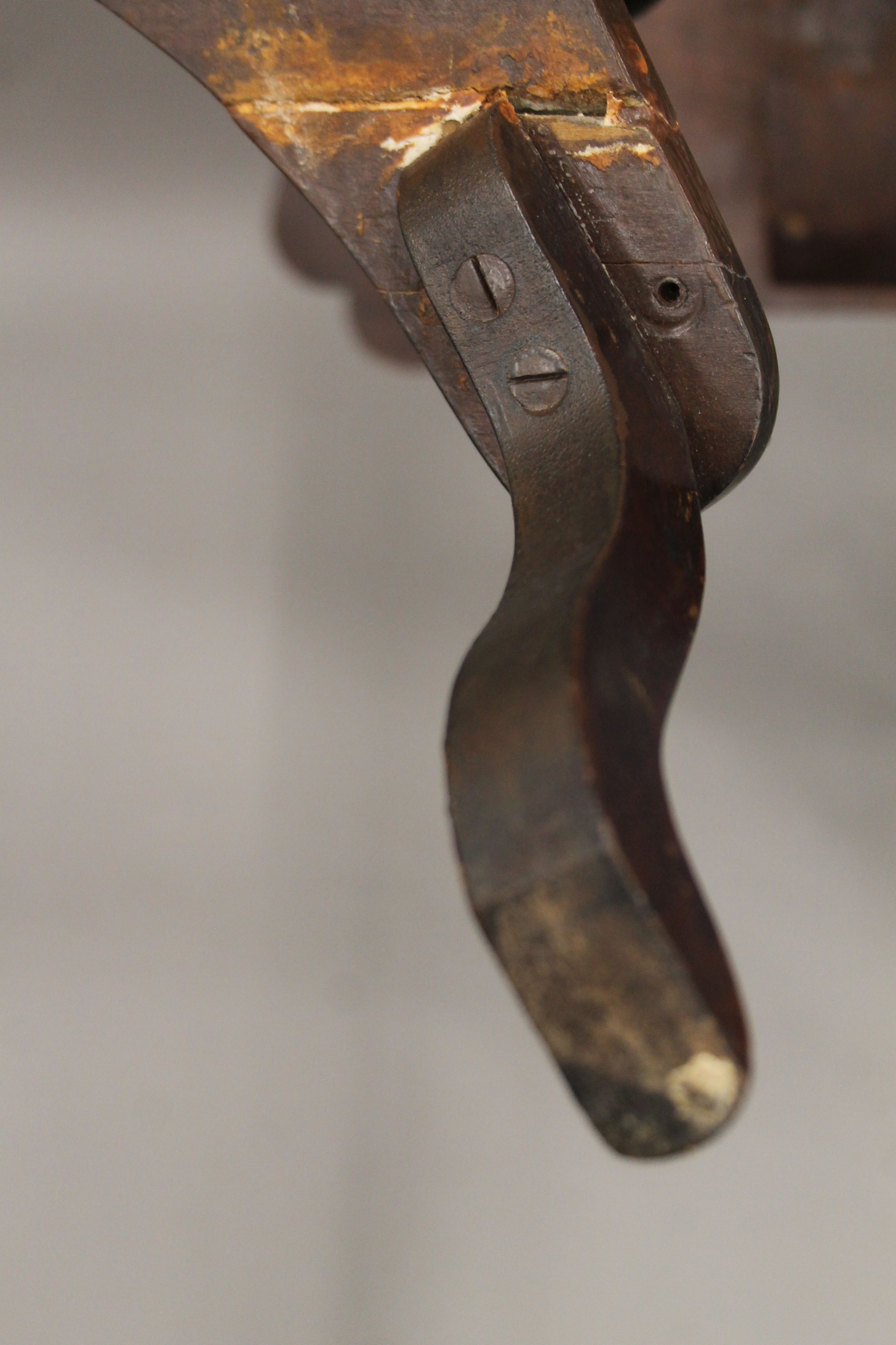 A 19th century rosewood tripod table, the underside stamped for Milles & Edwards, 134 Oxford St, - Image 6 of 10