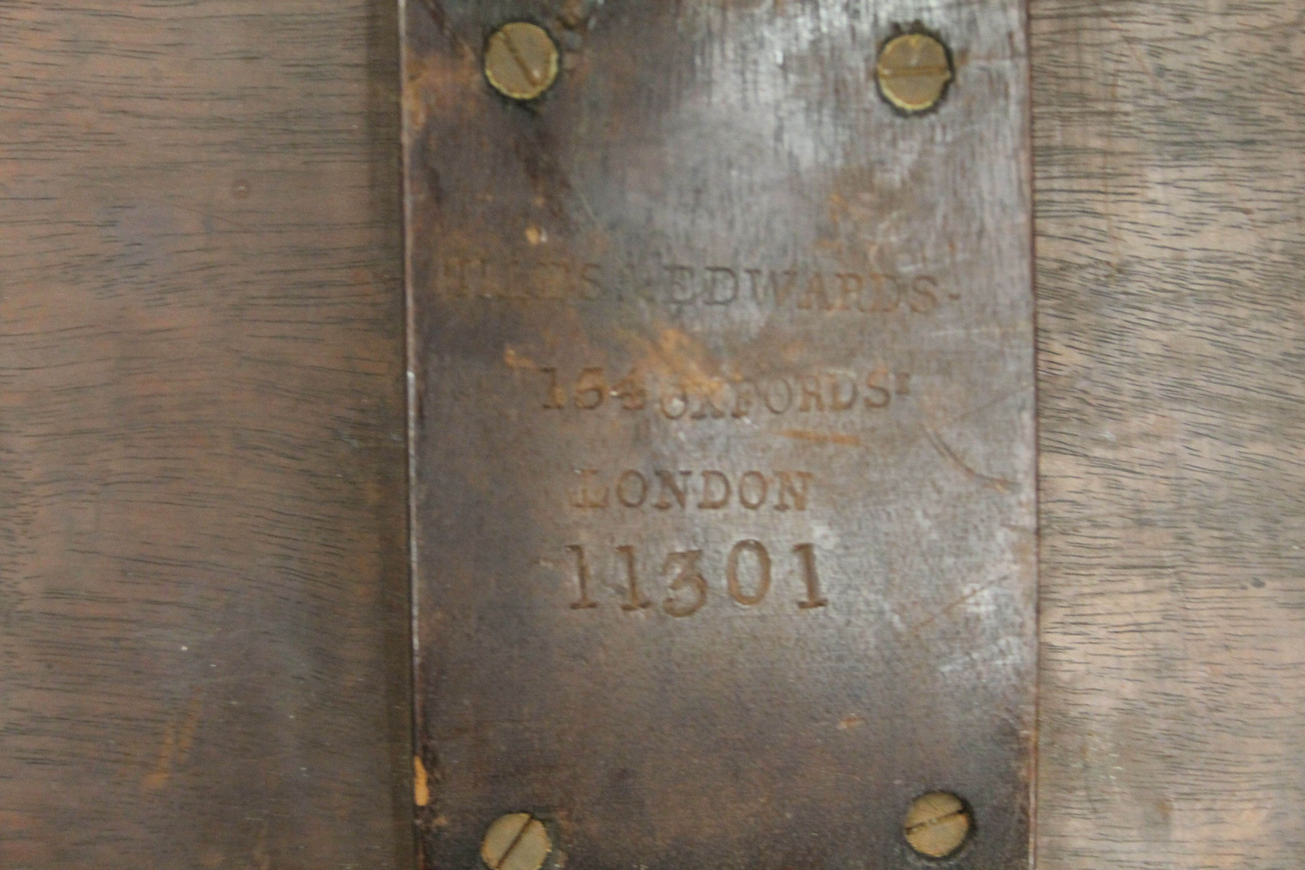 A 19th century rosewood tripod table, the underside stamped for Milles & Edwards, 134 Oxford St, - Image 5 of 10