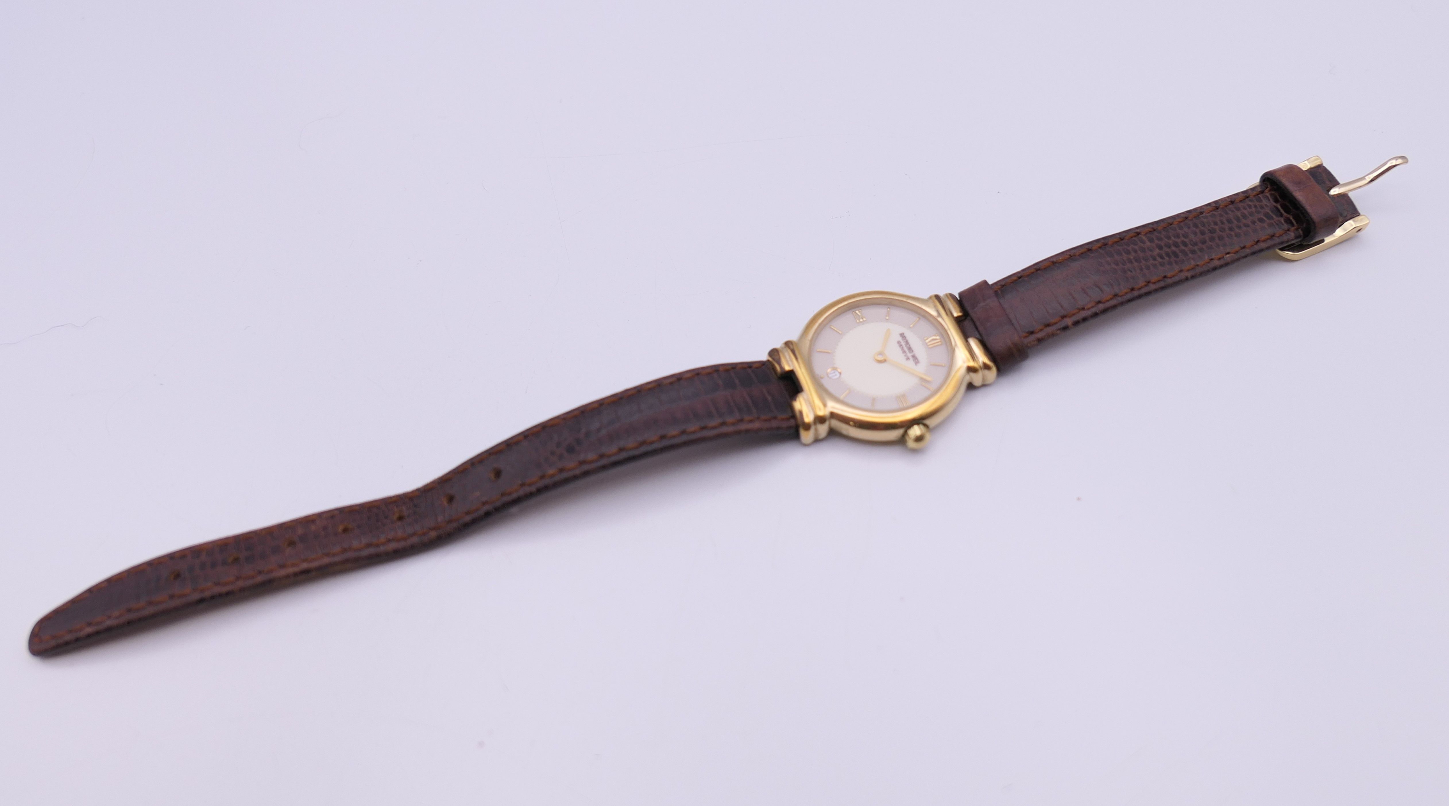 A Raymond Weil ladies wristwatch. 2.5 cm diameter. - Image 4 of 8