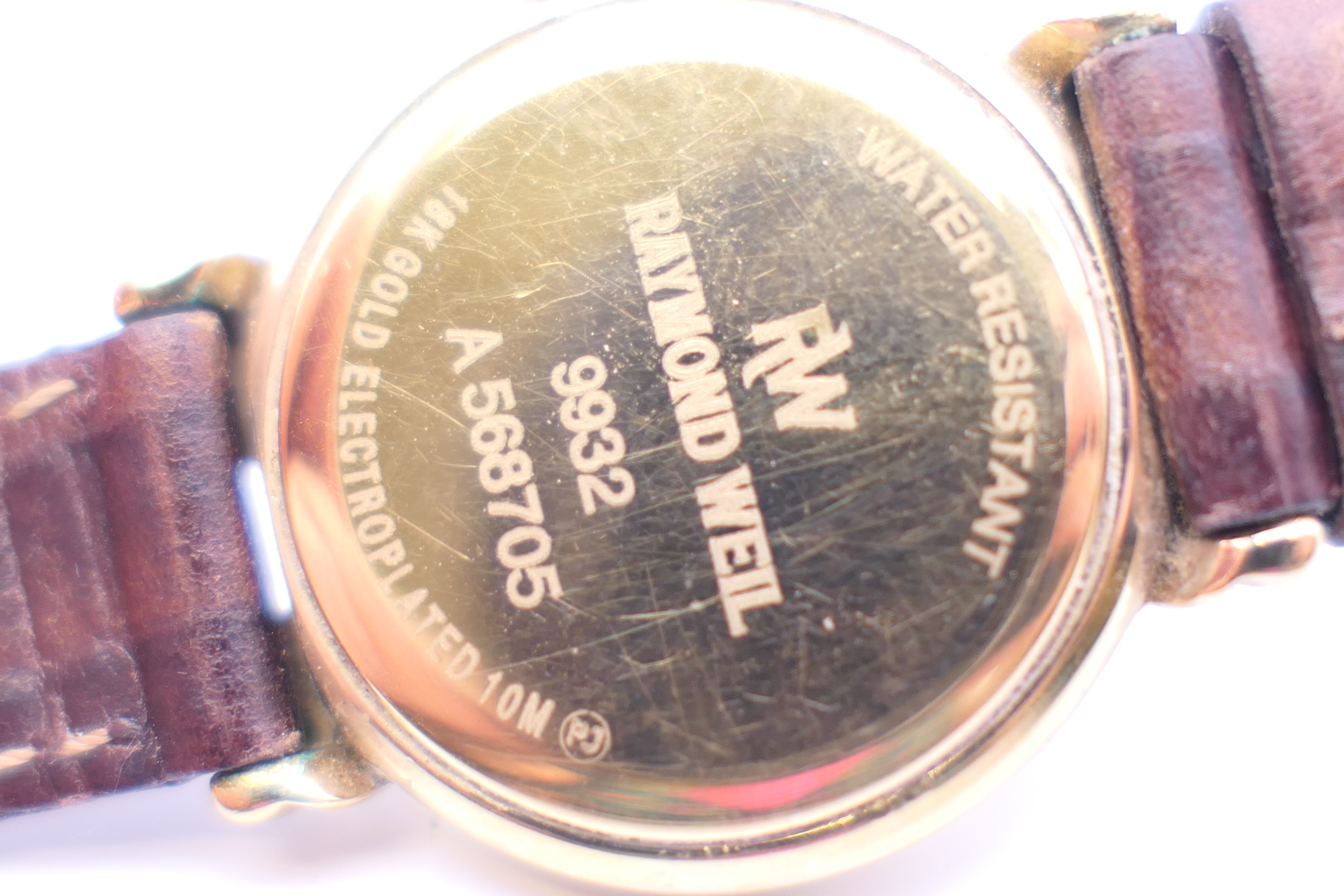A Raymond Weil ladies wristwatch. 2.5 cm diameter. - Image 5 of 8